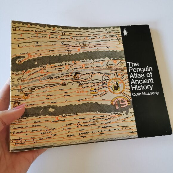 1990s Penguin Book of Ancient History by Colin McEvedy Historical Maps Vintage - Picture 3 of 10